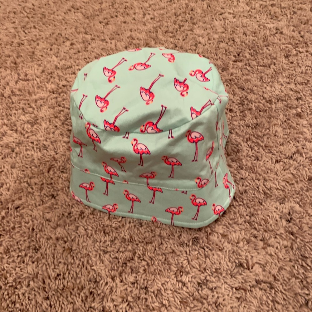 flamingo bucket hat